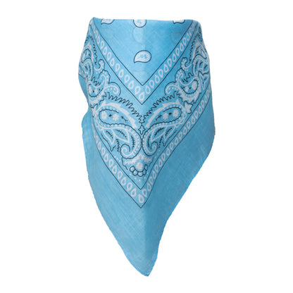 Esarfa tip masca bumbac,Dacali,bleu