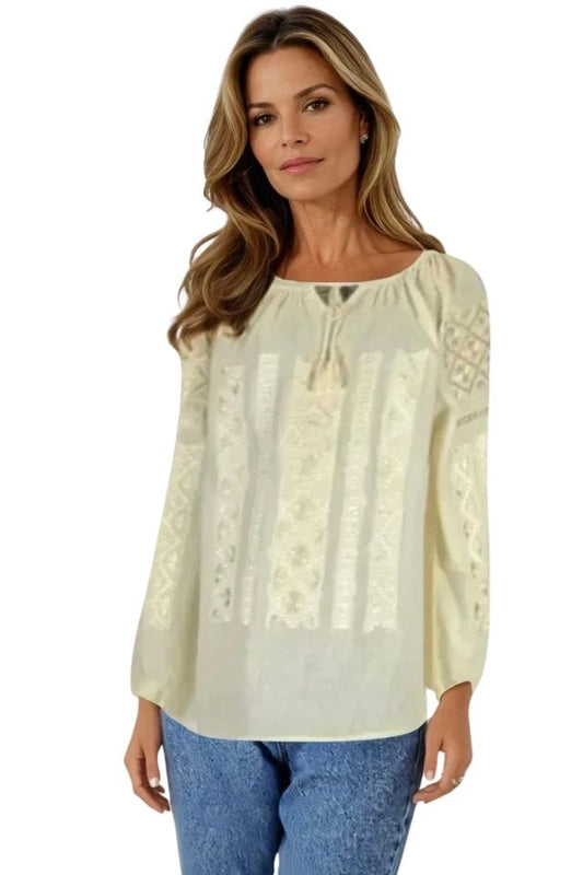 Bluza dama tip ie 124, crem
