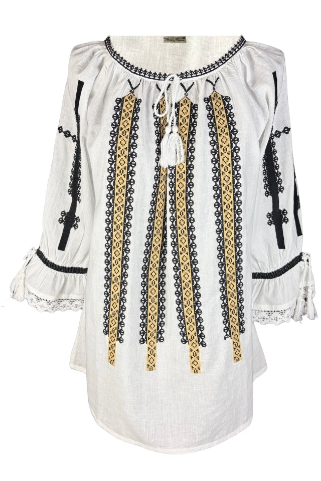 Bluza dama 2IU26 alb/crem