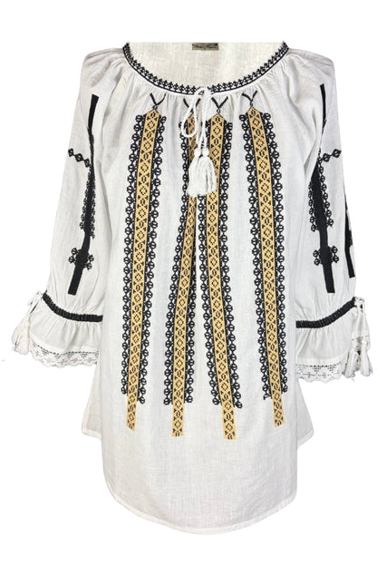 Bluza dama 2IU26 alb/crem
