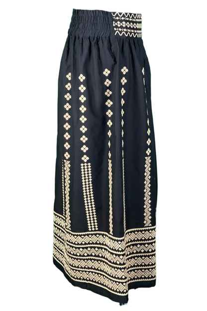 Fusta dama R24F, negru/bej