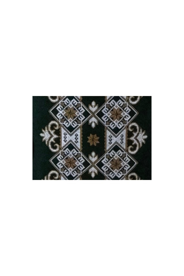 Bluza tip ie dama B2, verde/maro