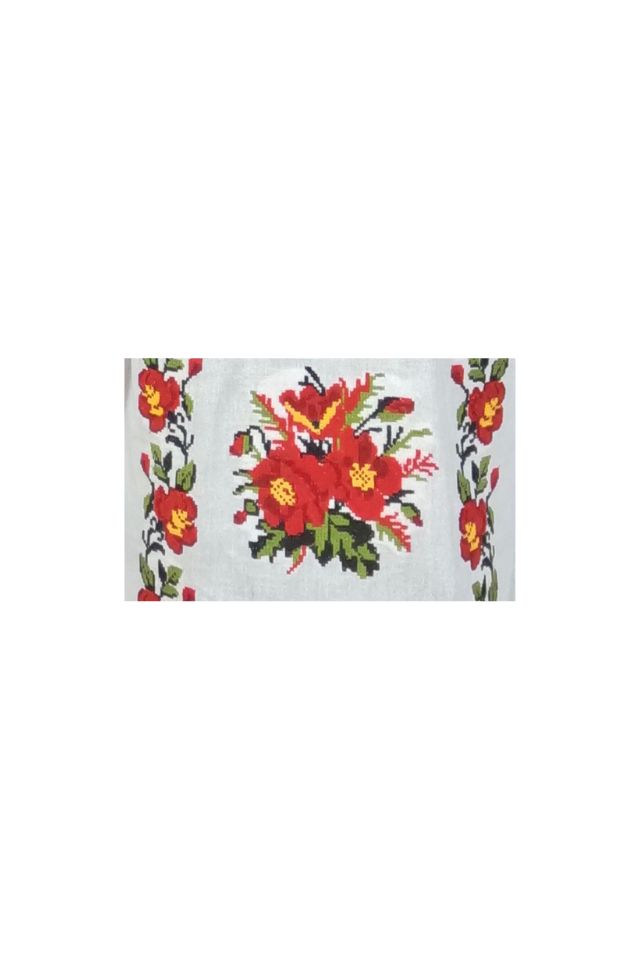 Bluza dama tip ie 024, alb fildes/galben