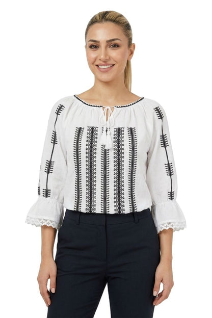 Bluza dama A26 alb