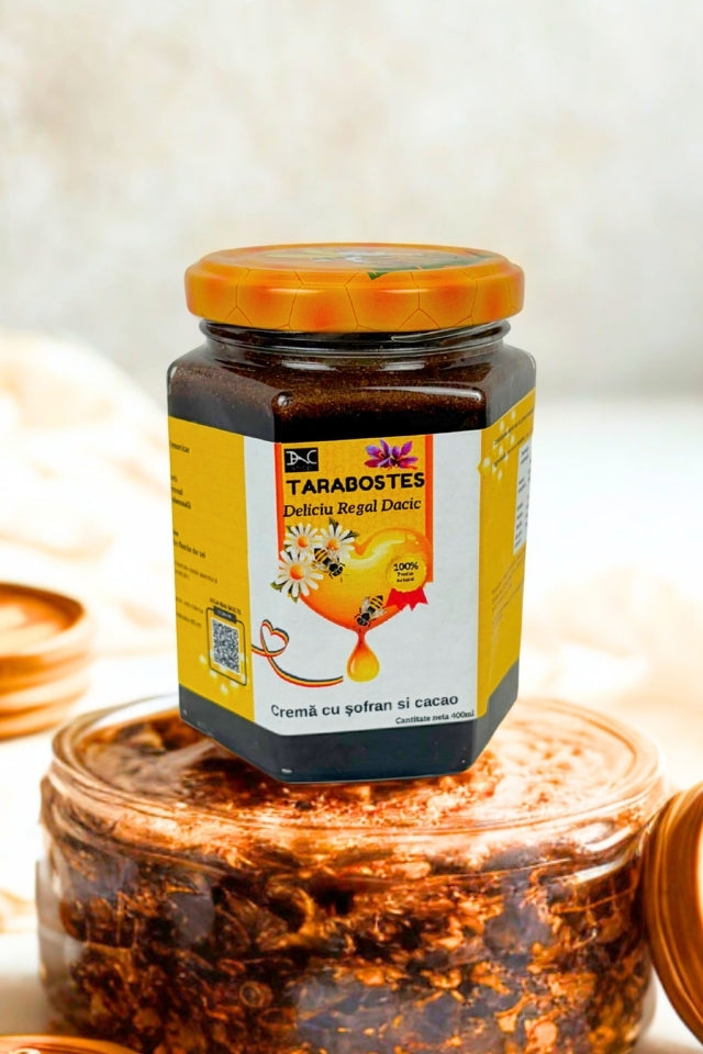 Tarabostes Miere cu cacao si sofran