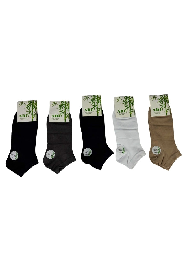 Sosete din bambus set 5 bucati IL26 multicolor