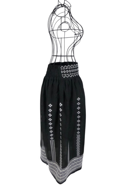 Fusta dama R24F, negru/alb
