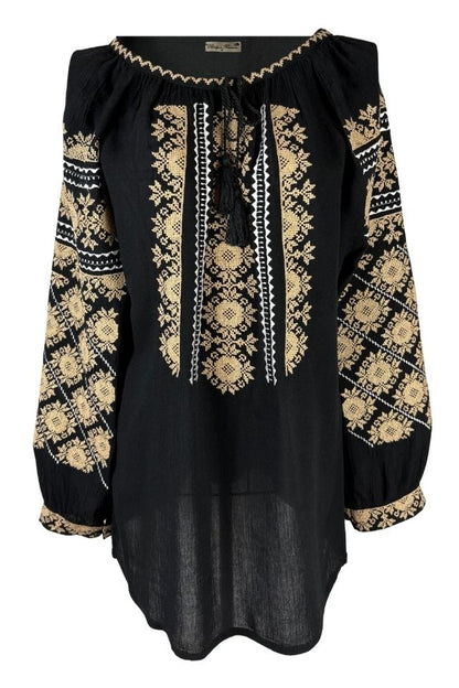 Bluza dama tip ie I26 negru/bej