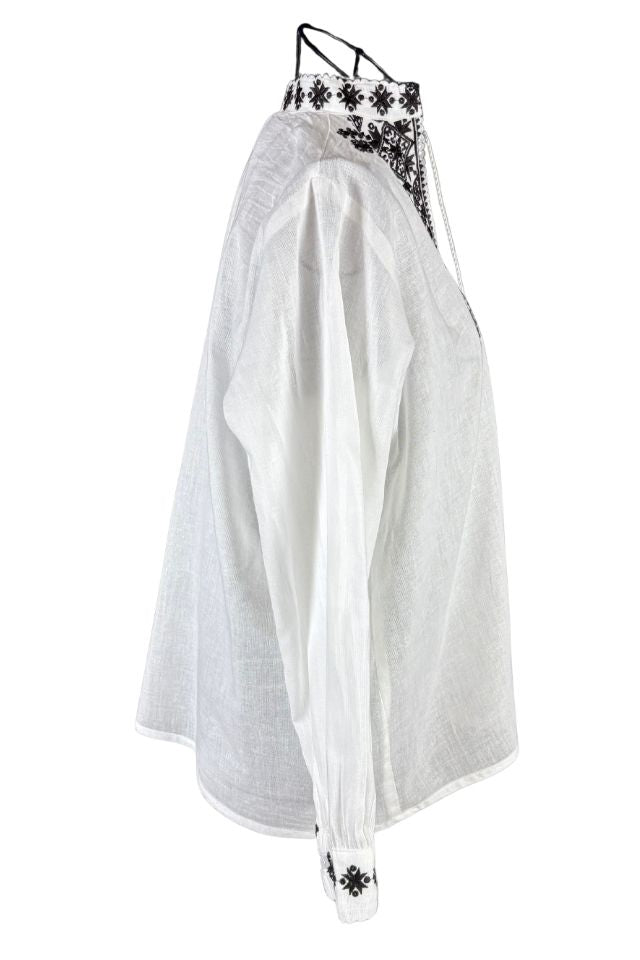 Bluza baieti CB126 alb/negru