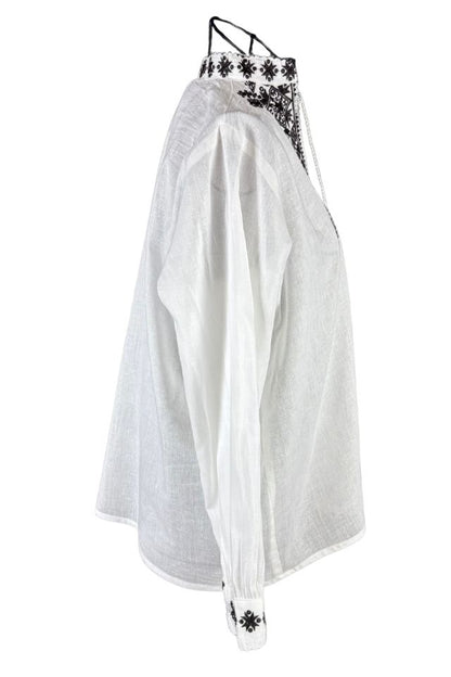 Bluza baieti CB126 alb/negru