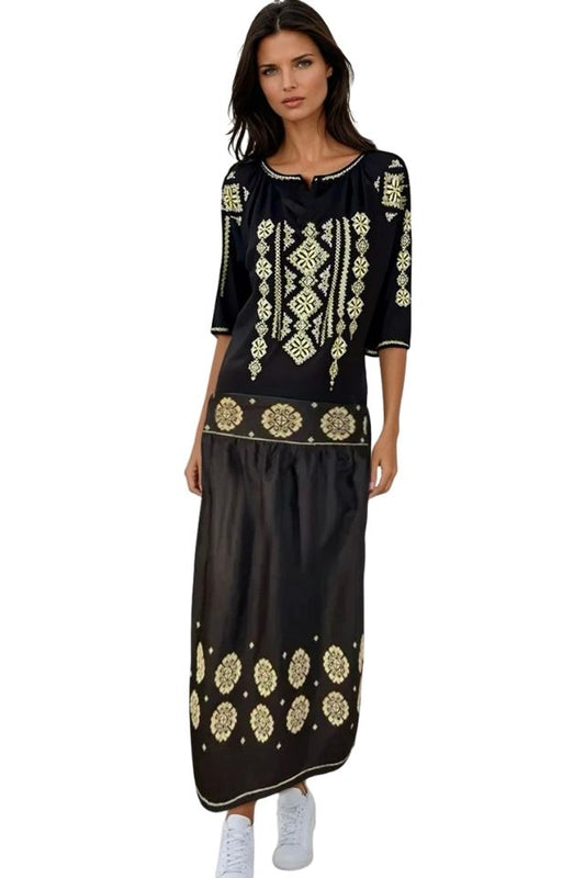 Fusta dama cu model F1, negru, XL