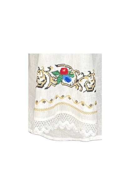 Bluza dama RS25 alb/galben