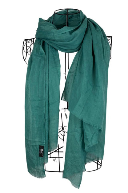 Esarfa dama uni 25V, verde prafuit 180 x 95 cm