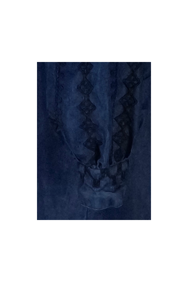Bluza tip ie dama denim B23, bleumarin