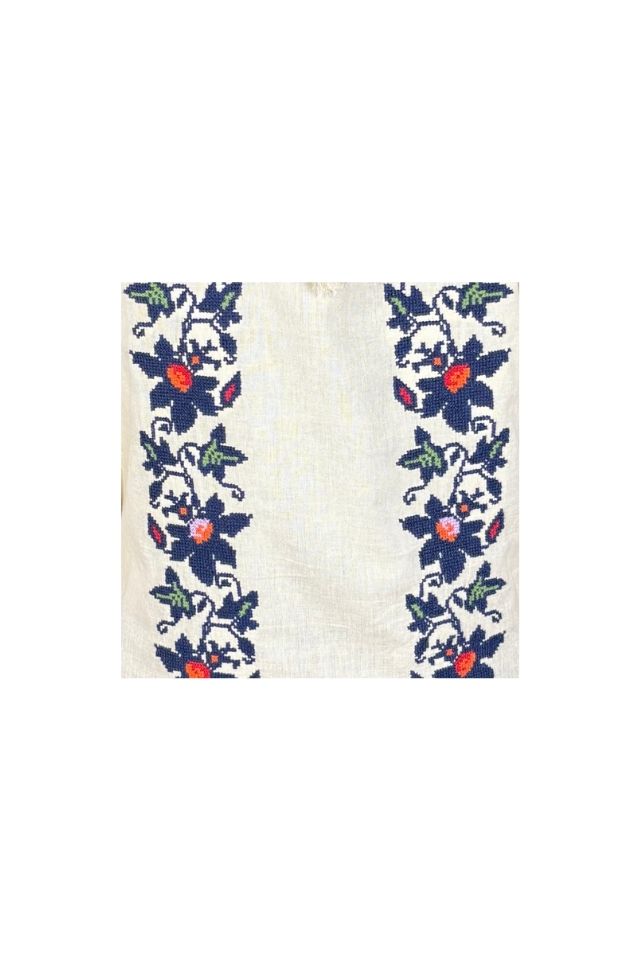 Bluza dama tip ie R256  bej/albastru