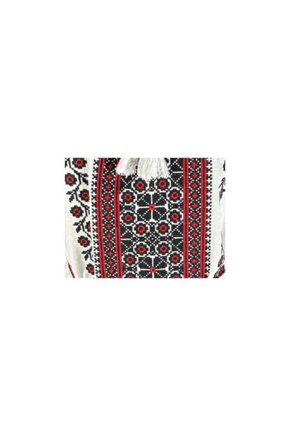 Bluza dama RA25 alb/rosu