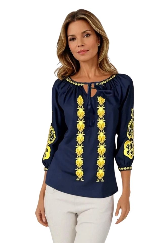 Bluza tip ie dama B2, bleumarin