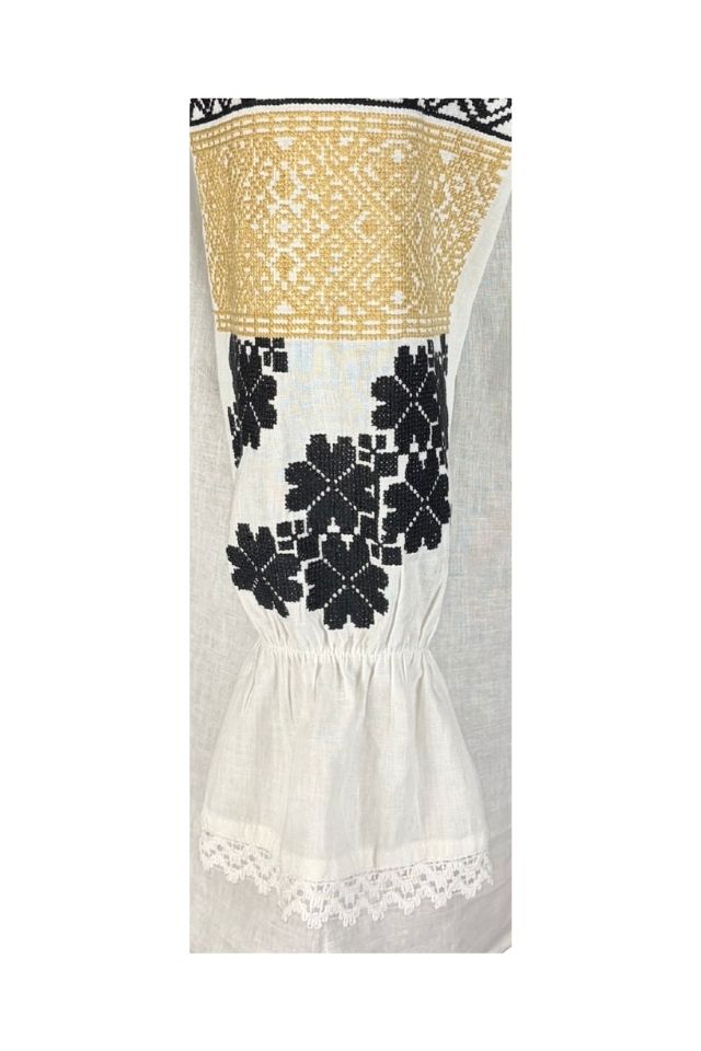 Bluza dama IU26 alb/negru