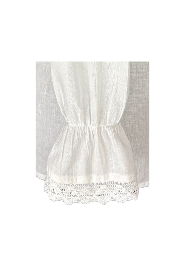 Bluza fete CPO alb/albastru