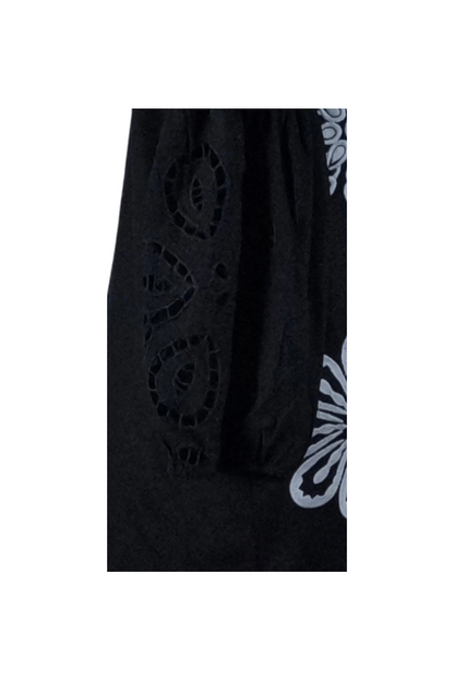Rochie dama casual RDF, negru darth vader