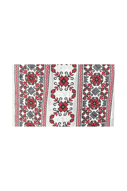 Bluza dama M26 alb/rosu