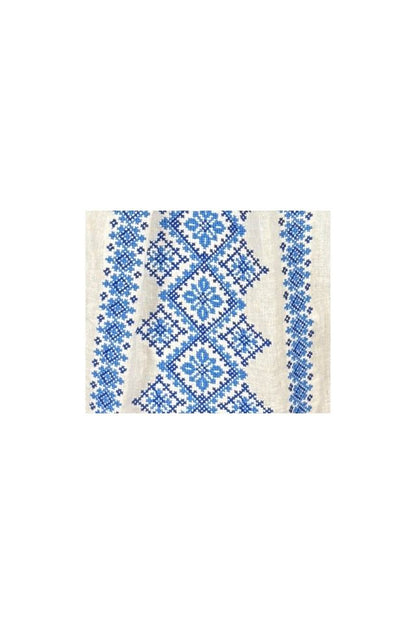 Bluza dama A26 alb/albastru
