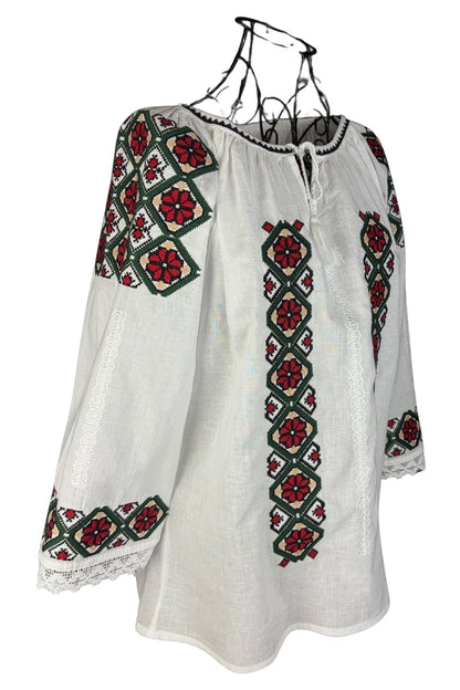 Bluza dama 2IU26 alb/crem