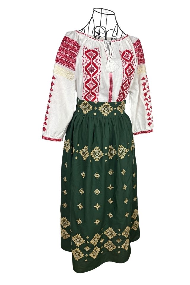 Fusta dama A26 verde