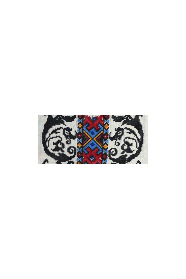 Bluza dama AU26 alb/negru