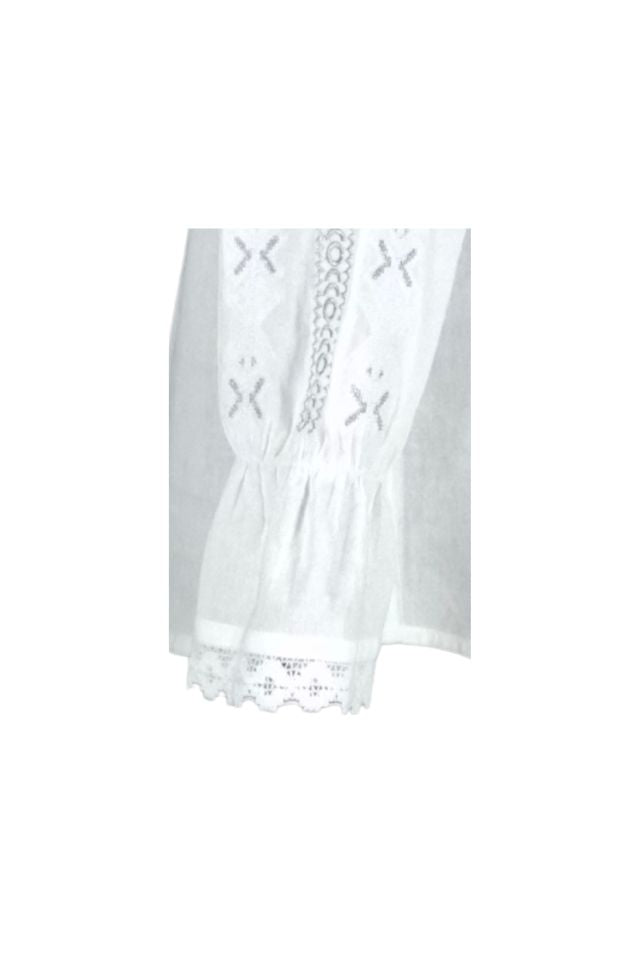 Bluza dama tip ie 124, alb  crystal/argintiu
