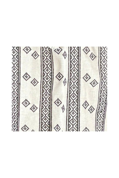 Bluza tip ie dama R25 alb/negru