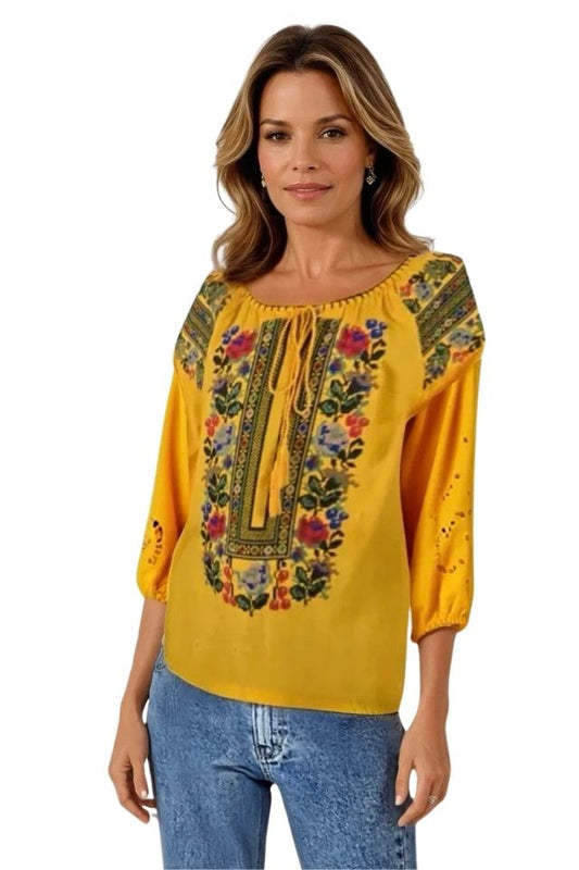 Bluza dama tip ie R25, galben