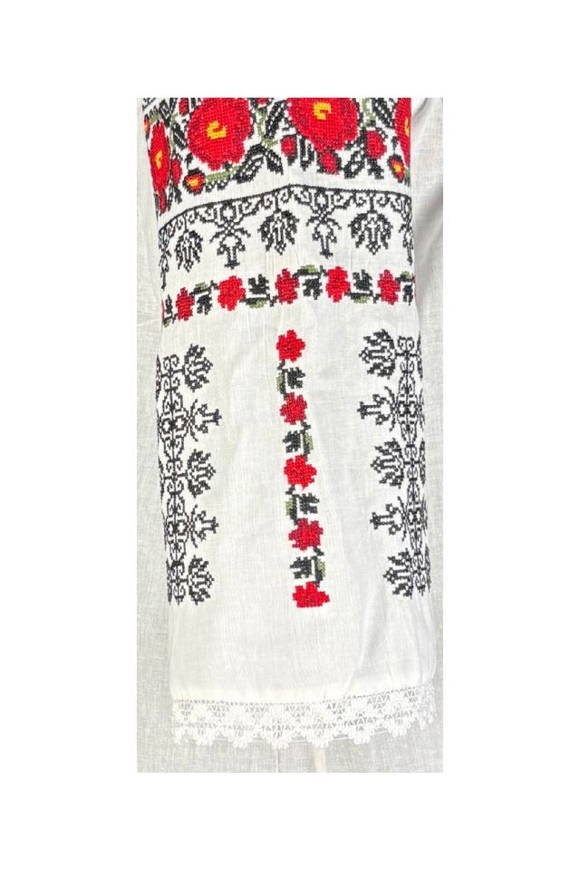 Bluza dama tip ie 257 alb/galben