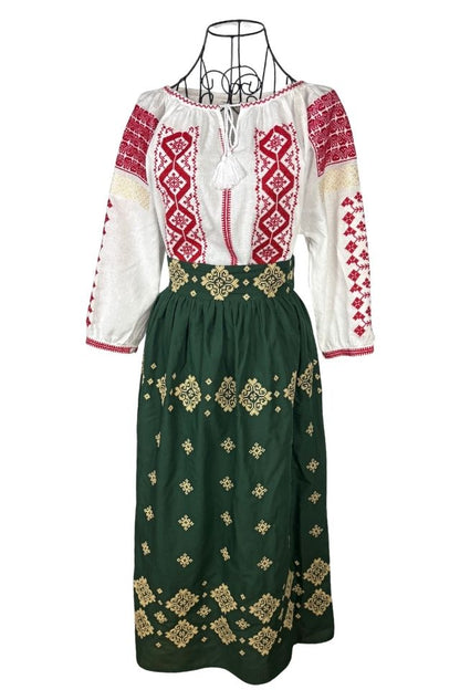 Fusta dama A26 verde