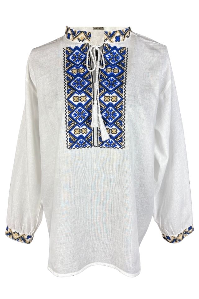 Bluza baieti CPB alb/albastru