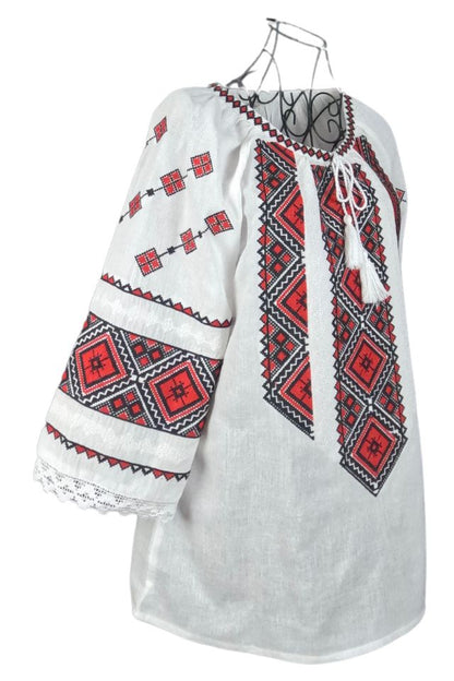 Bluza dama tip ie 024, alb/negru