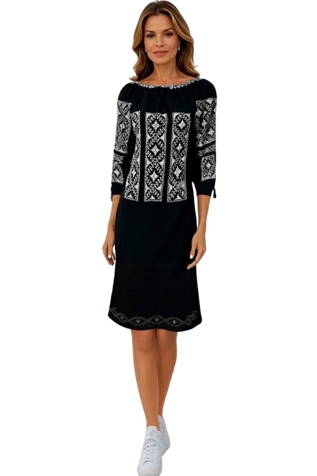 Rochie dama casual R11D, albastru