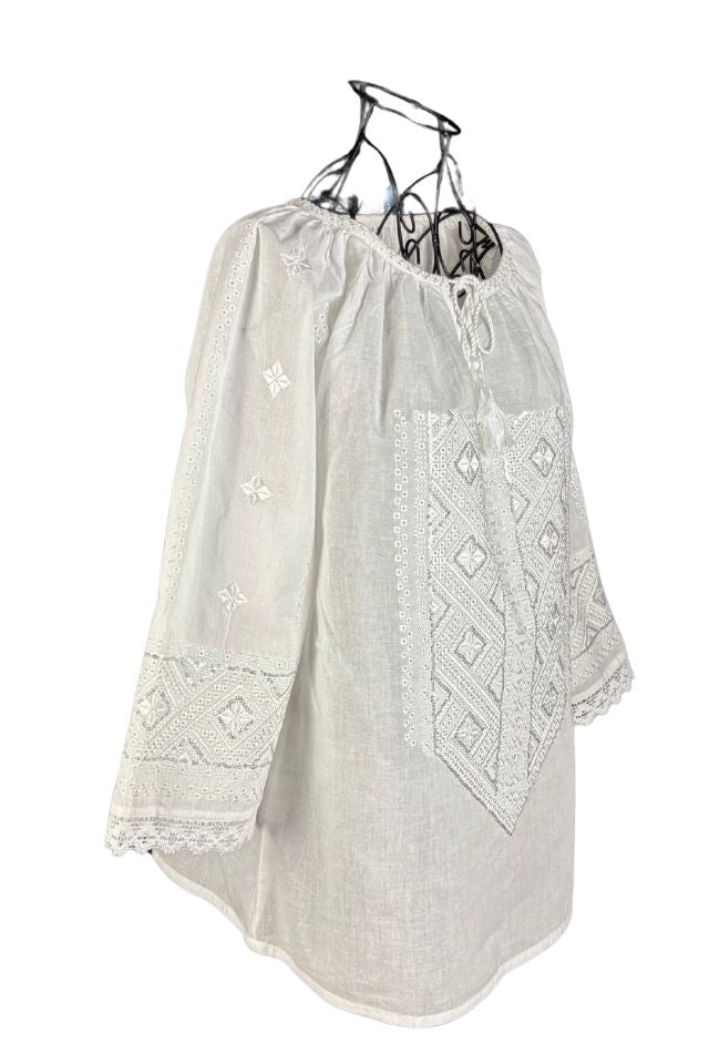 Bluza dama RA25 alb/argintiu