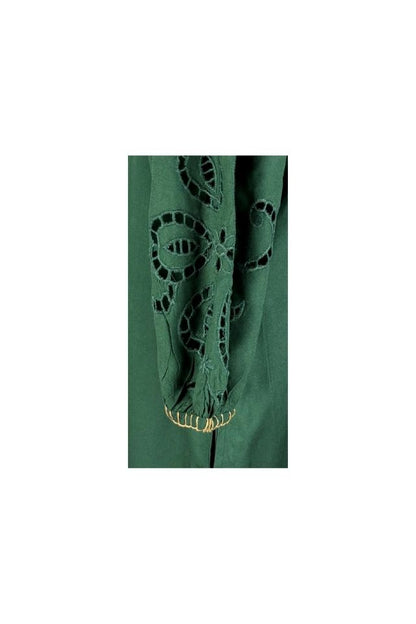 Rochie traditionala dama R verde