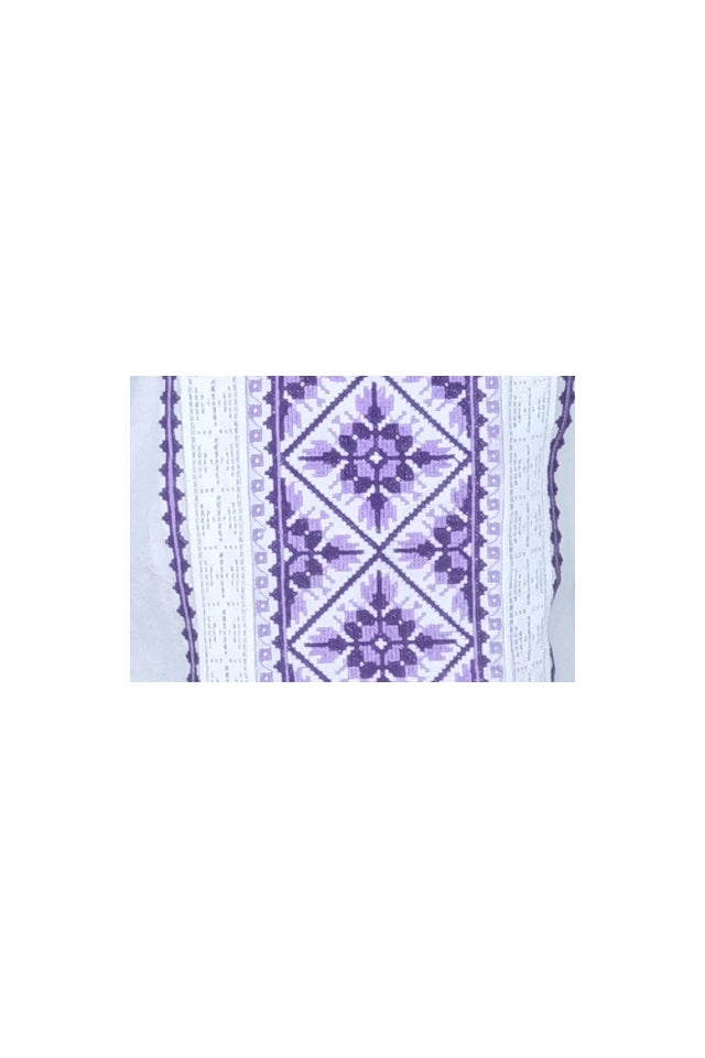 Bluza tip ie dama RDB2, alb/mov