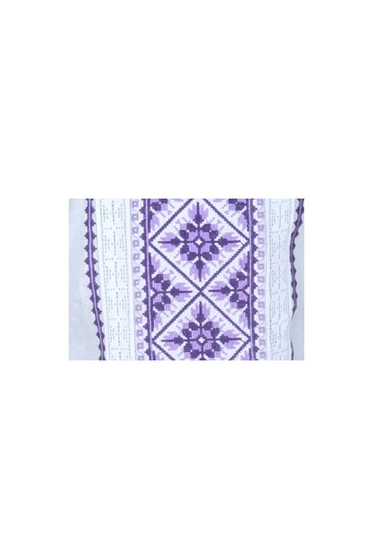 Bluza tip ie dama RDB2, alb/mov