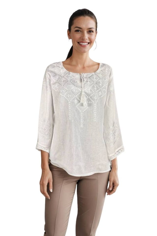 Bluza dama RA25 alb mat