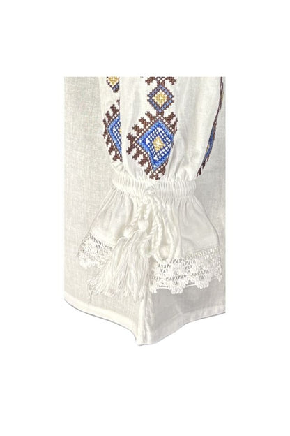 Bluza dama M26 alb/maro