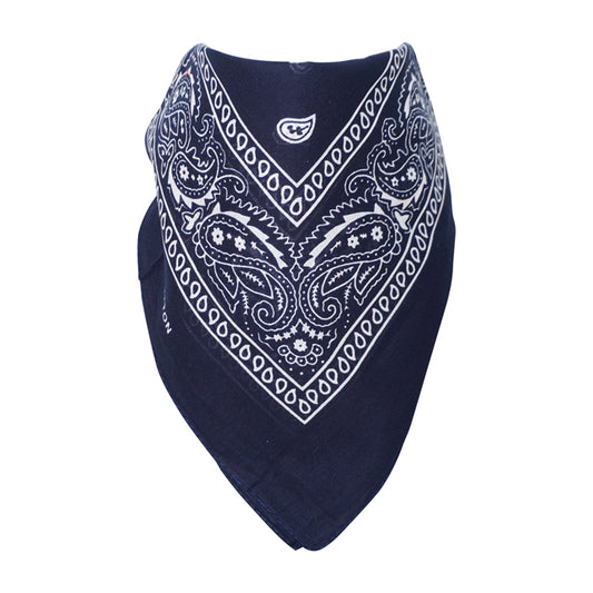 Esarfa tip masca de bumbac ,Dacali, bleumarin