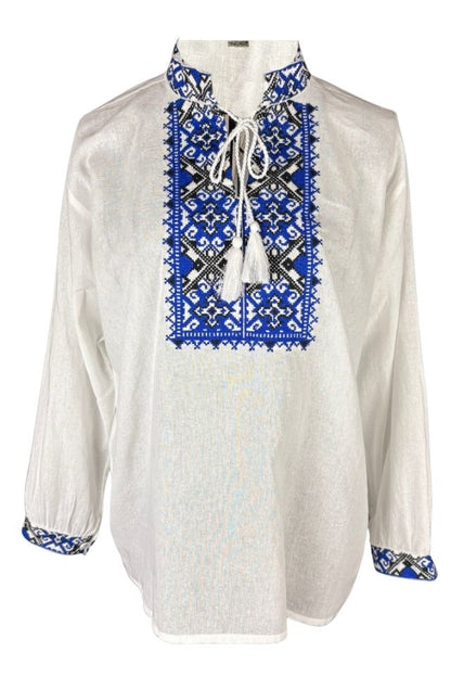Bluza baieti CPB alb/albastru