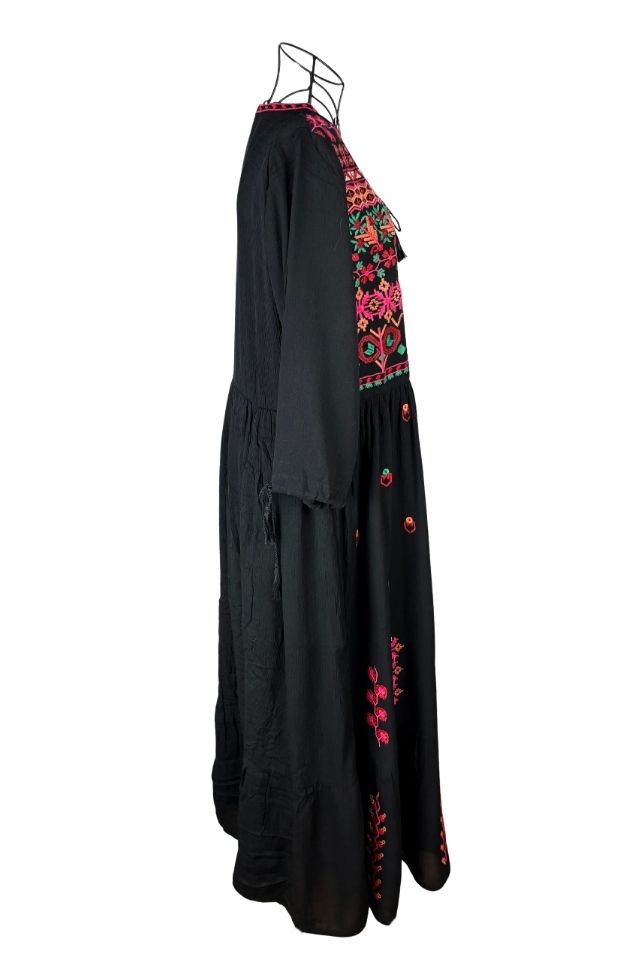 Rochie dama 025 negru/ciclam