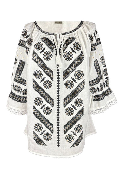 Bluza dama O25 alb/crem