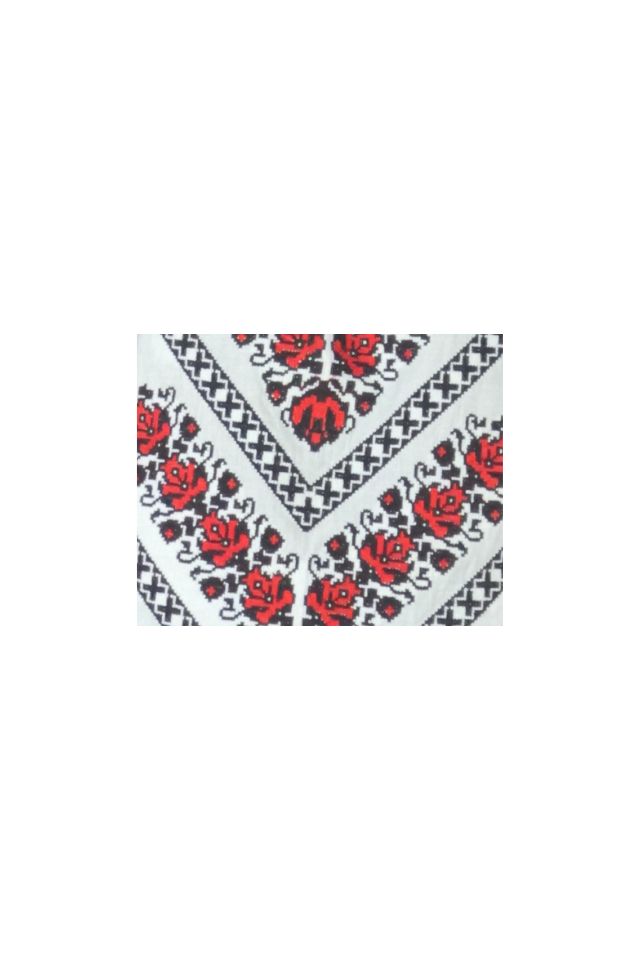 Bluza dama tip ie D24, alb/rosu