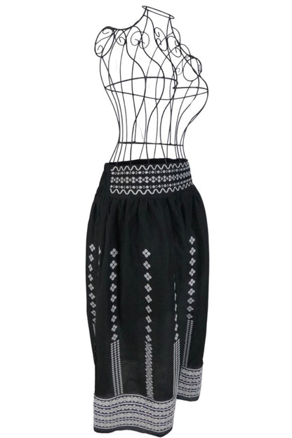 Fusta dama R24F, negru/alb