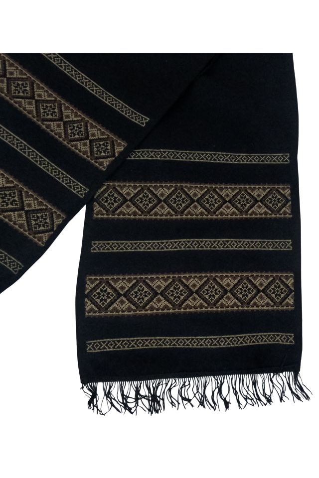 Fusta dama casual tip fota negru/maro, One Size INTL